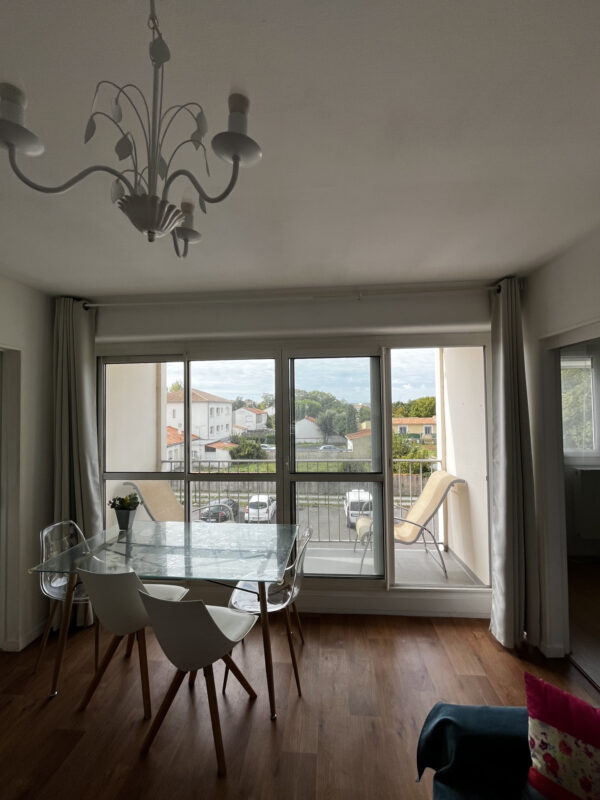 T2 meublé en location à l'année quartier les Minimes Tasdon La Rochelle