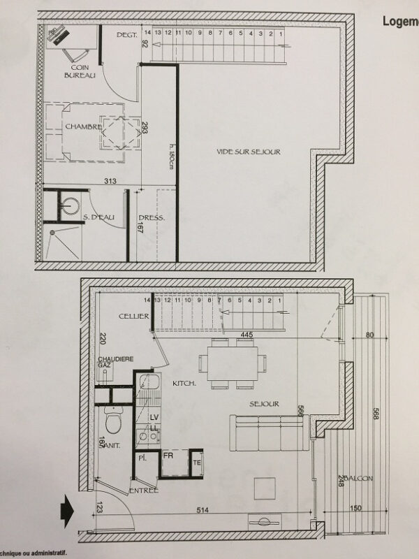 T2 en duplex Aytré quartier Cottes Mailles